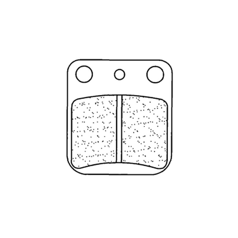Plaquettes de frein CL BRAKES route métal fritté - 2408S4