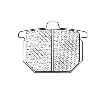 Plaquettes de frein CL BRAKES route métal fritté - 2814A3+