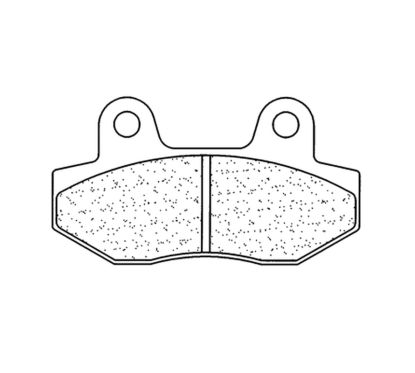 Plaquettes de frein CL BRAKES route métal fritté - 2621A3+