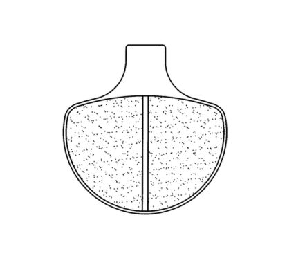 Plaquettes de frein CL BRAKES route métal fritté - 2699A3+