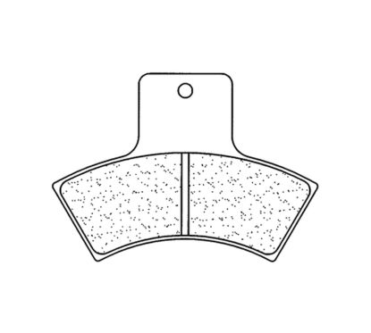 Plaquettes de frein CL BRAKES Quad métal fritté - 2925ATV1