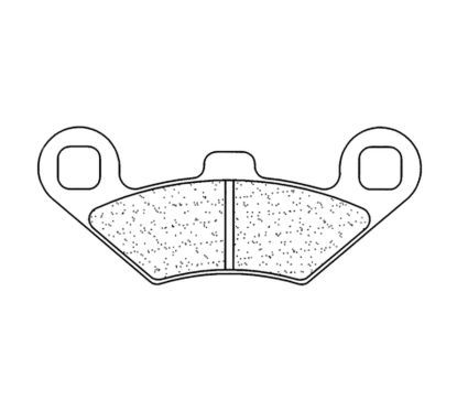 Plaquettes de frein CL BRAKES Off-Road métal fritté - 2927X59