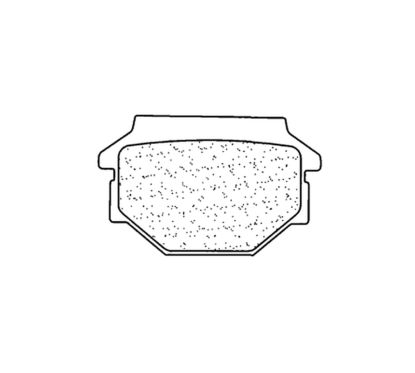 Plaquettes de frein CL BRAKES Scooter métal fritté - 3024SC