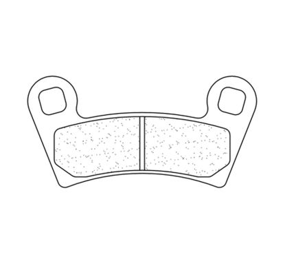 Plaquettes de frein CL BRAKES Quad métal fritté - 1220ATV1