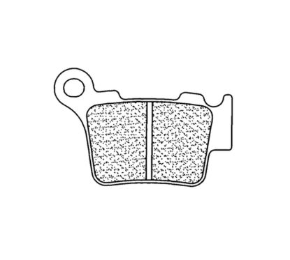 Plaquettes de frein CL BRAKES Route métal fritté - 1108RX3