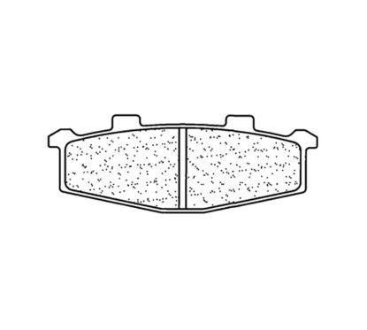 Plaquettes de frein CL BRAKES Route métal fritté - 2389RX3