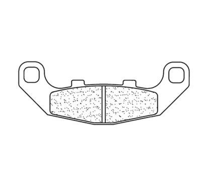 Plaquettes de frein CL BRAKES Route métal fritté - 2389RX3