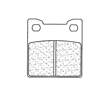 Plaquettes de frein CL BRAKES Route métal fritté - 2390RX3