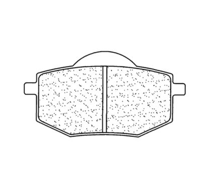 Plaquettes de frein CL BRAKES route métal fritté - 2392A3+