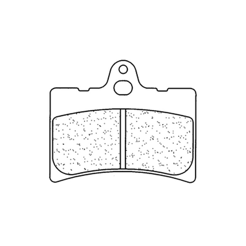 Plaquettes de frein CL BRAKES Off-Road métal fritté - 2601MX10