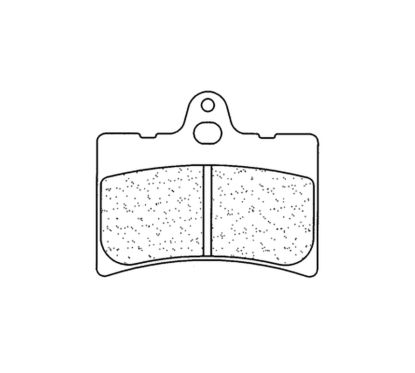Plaquettes de frein CL BRAKES Off-Road métal fritté - 2601MX10