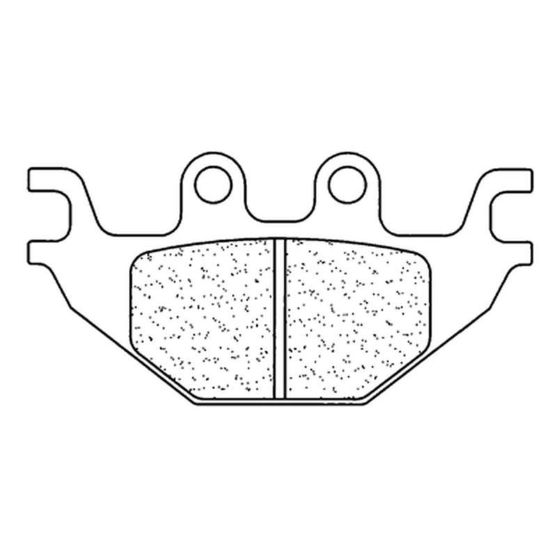 Plaquettes de frein CL BRAKES Quad métal fritté - 1147ATV1