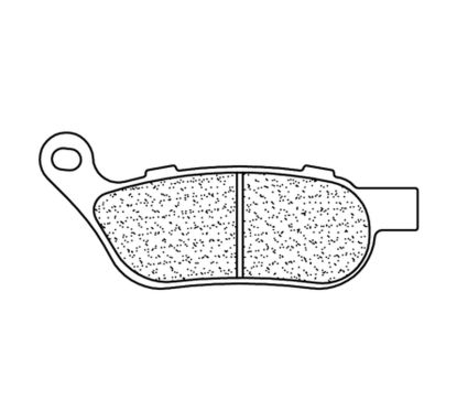 Plaquettes de frein CL BRAKES Route métal fritté - 1213RX3