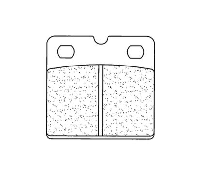 Plaquettes de frein CL BRAKES Racing métal fritté - 2332C60