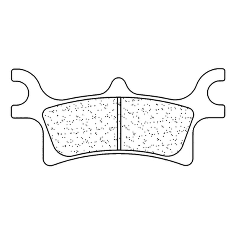Plaquettes de frein CL BRAKES Off-Road métal fritté - 1165X59