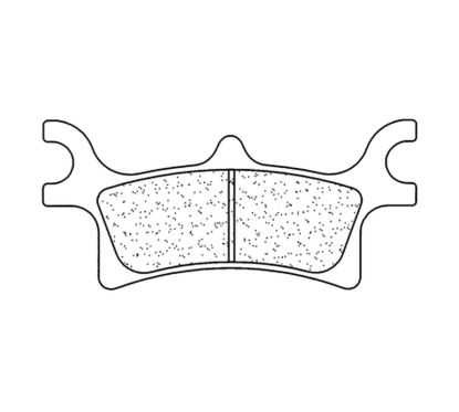 Plaquettes de frein CL BRAKES Off-Road métal fritté - 1165X59