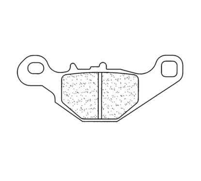Plaquettes de frein CL BRAKES Off-Road métal fritté - 1152X59