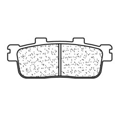 Plaquettes de frein CL BRAKES Quad métal fritté - 1184ATV1