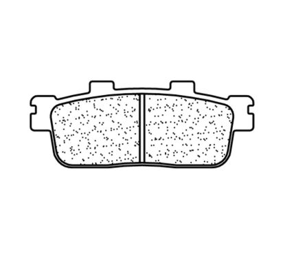Plaquettes de frein CL BRAKES Quad métal fritté - 1184ATV1