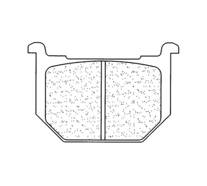 Plaquettes de frein CL BRAKES route métal fritté - 2694S4