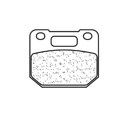 Plaquettes de frein CL BRAKES Off-Road métal fritté - 1243MX10