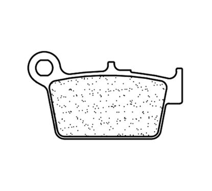 Plaquettes de frein CL BRAKES Route métal fritté - 1244RX3