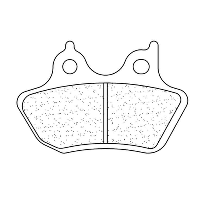 Plaquettes de frein CL BRAKES Route métal fritté - 1211RX3