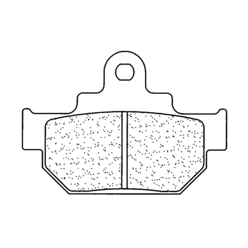 Plaquettes de frein CL BRAKES route métal fritté - 2386A3+