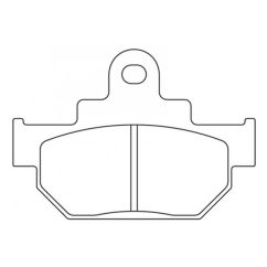 Plaquettes de frein CL BRAKES route métal fritté - 2387A3+