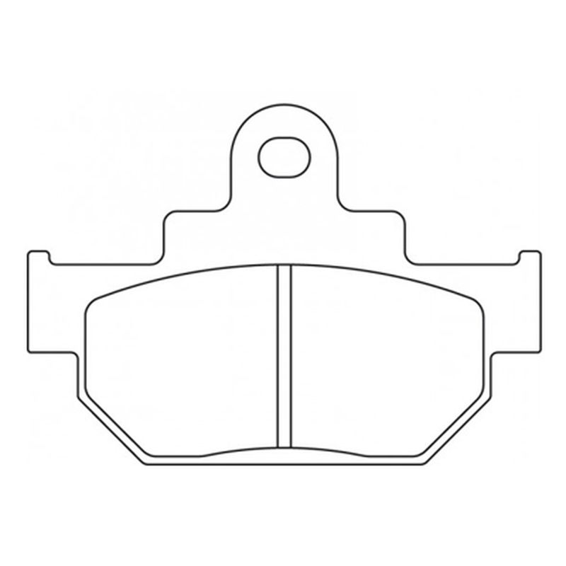 Plaquettes de frein CL BRAKES route métal fritté - 2387A3+