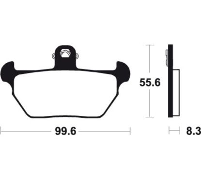 Plaquettes de frein TECNIUM Performance métal fritté - MF144