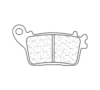Plaquettes de frein CL BRAKES Route métal fritté - 1174RX3