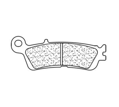 Plaquettes de frein CL BRAKES Off-Road cross métal fritté - 1267MX10