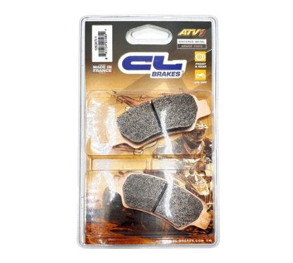 Plaquettes de frein CL BRAKES Quad métal fritté -  C1262ATV1