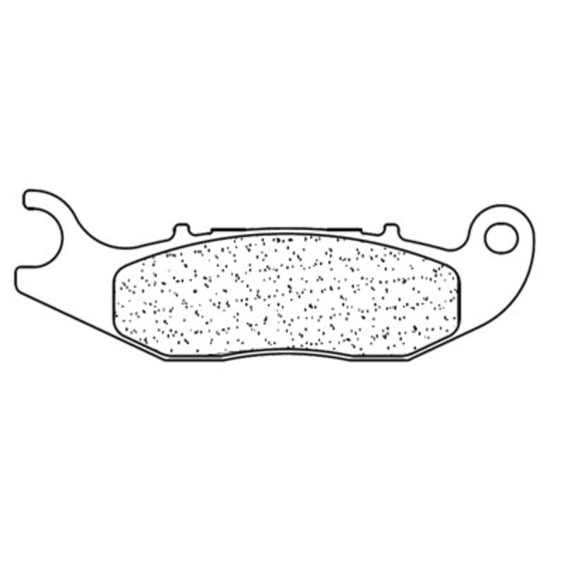 Plaquettes de frein CL BRAKES Maxi Scooter métal fritté - 3119MSC