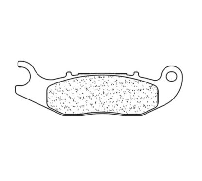 Plaquettes de frein CL BRAKES Maxi Scooter métal fritté - 3119MSC