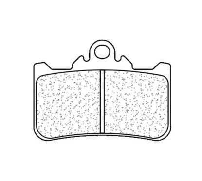 Plaquettes de frein CL BRAKES route métal fritté - 1276XBK5