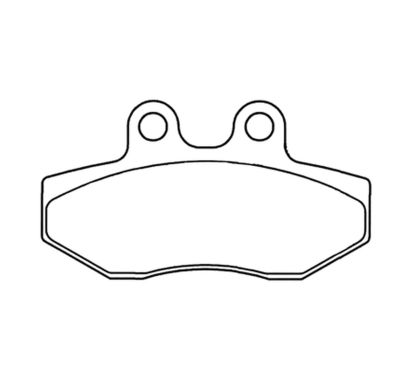 Plaquettes de frein CL BRAKES Scooter métal fritté - 3069SC