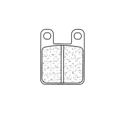 Plaquettes de frein CL BRAKES Off-Road métal fritté - 2377EN10