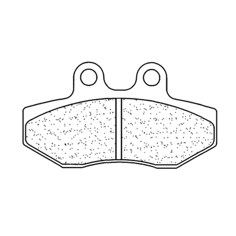 Plaquettes de frein CL BRAKES route métal fritté - 1144S4