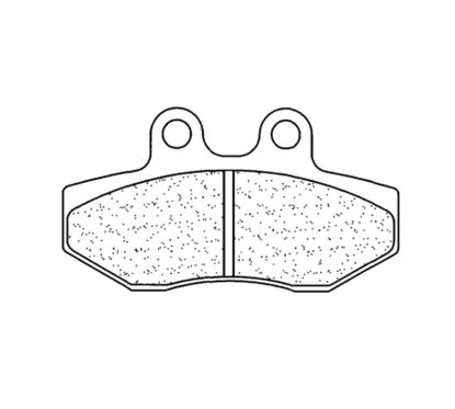 Plaquettes de frein CL BRAKES route métal fritté - 1144S4