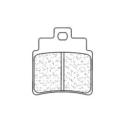 Plaquettes de frein CL BRAKES Quad métal fritté - 1151ATV1