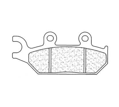 Plaquettes de frein CL BRAKES route métal fritté - 2360A3+
