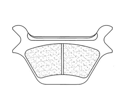 Plaquettes de frein CL BRAKES Route métal fritté - 2370RX3