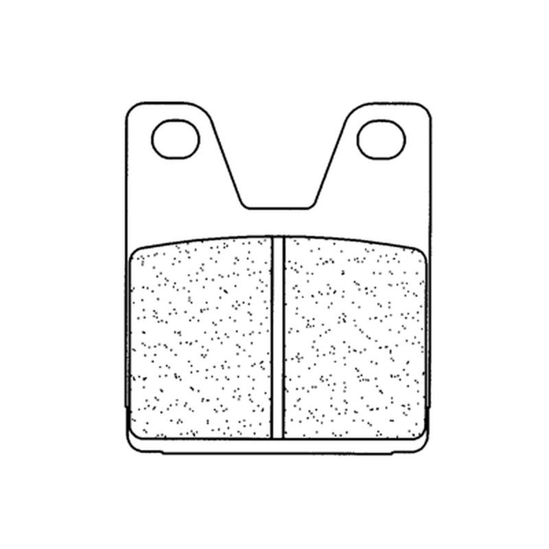 Plaquettes de frein CL BRAKES Route métal fritté - 2713RX3
