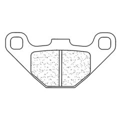 Plaquettes de frein CL BRAKES Off-Road métal fritté - 2466MX10
