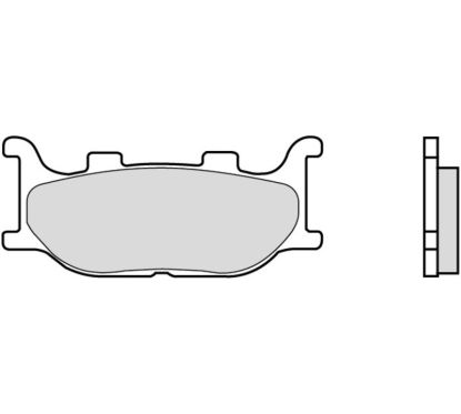 Plaquettes de frein BREMBO Scooter carbone céramique - 07042