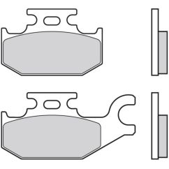Plaquettes de frein BREMBO Scooter carbone céramique - 07070