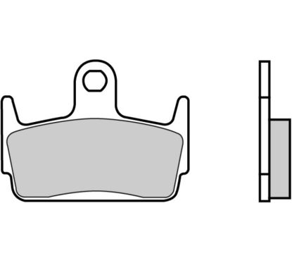 Plaquettes de frein BREMBO Scooter carbone céramique - 07016