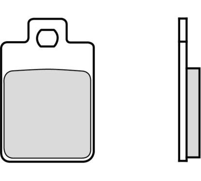 Plaquettes de frein BREMBO Scooter carbone céramique - 07017